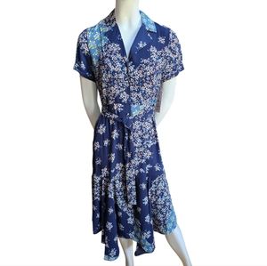 Nanette Navy Print Floral